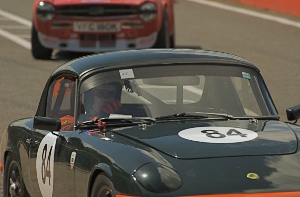 Racing the family Lotus Elan, #84