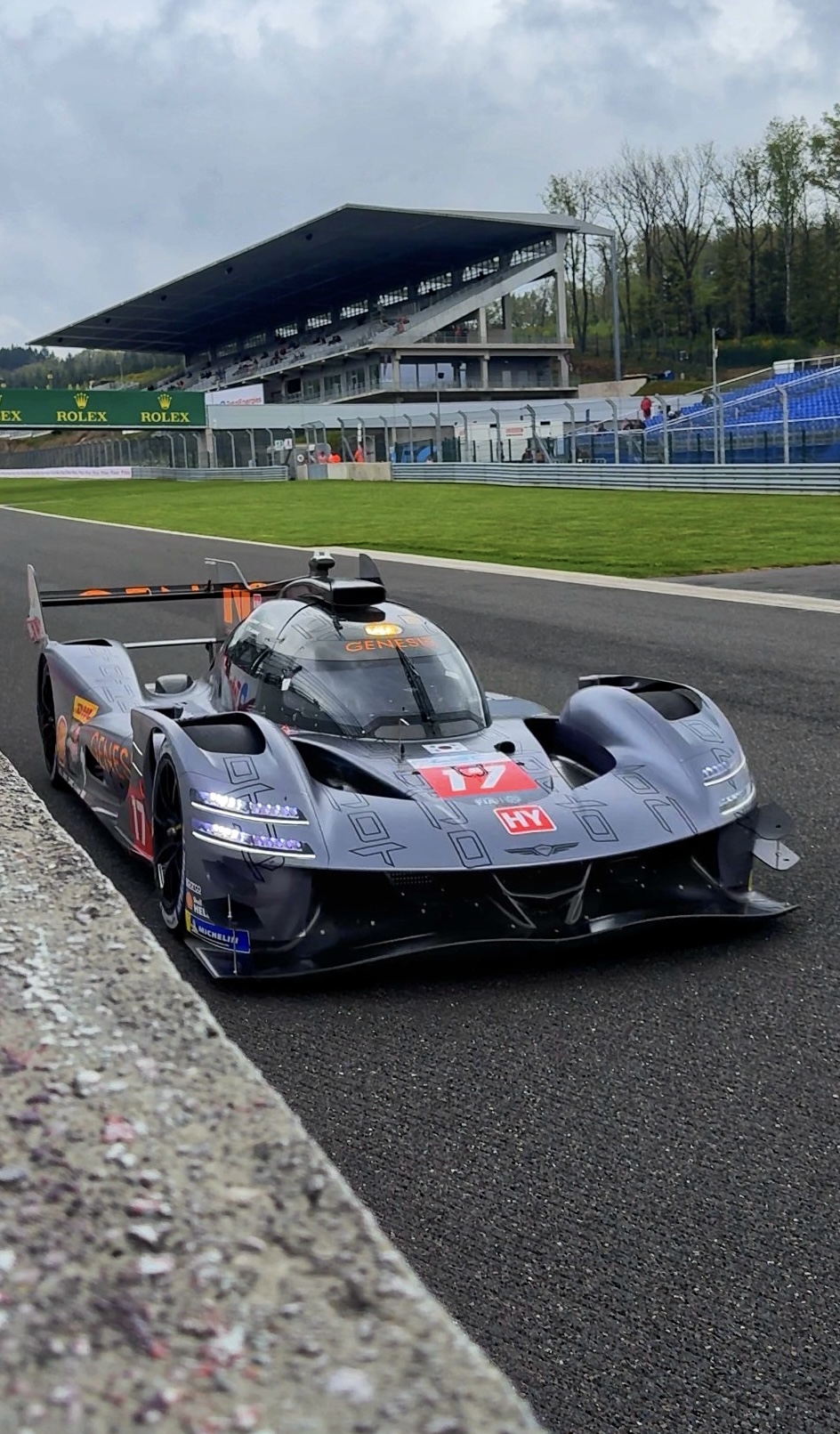 Genesis Magma Racing #17 on track